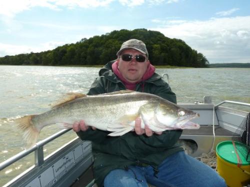 Zander aus dem kleinen Jasmunder Bodden