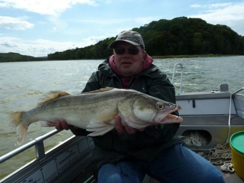 Zander aus dem kleinen Jasmunder Bodden
