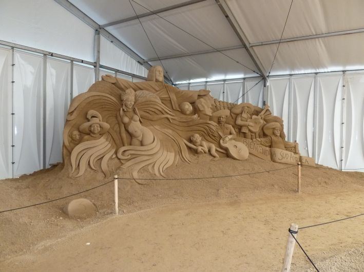 Sandskulpturen