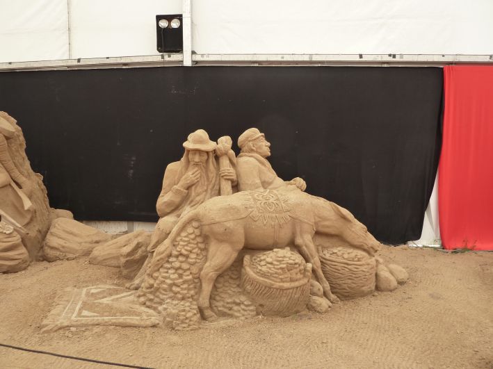 Sandskulpturen