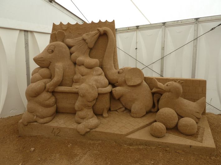 Sandskulpturen