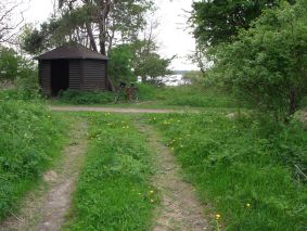Schutzhütte am Wieker Bodden